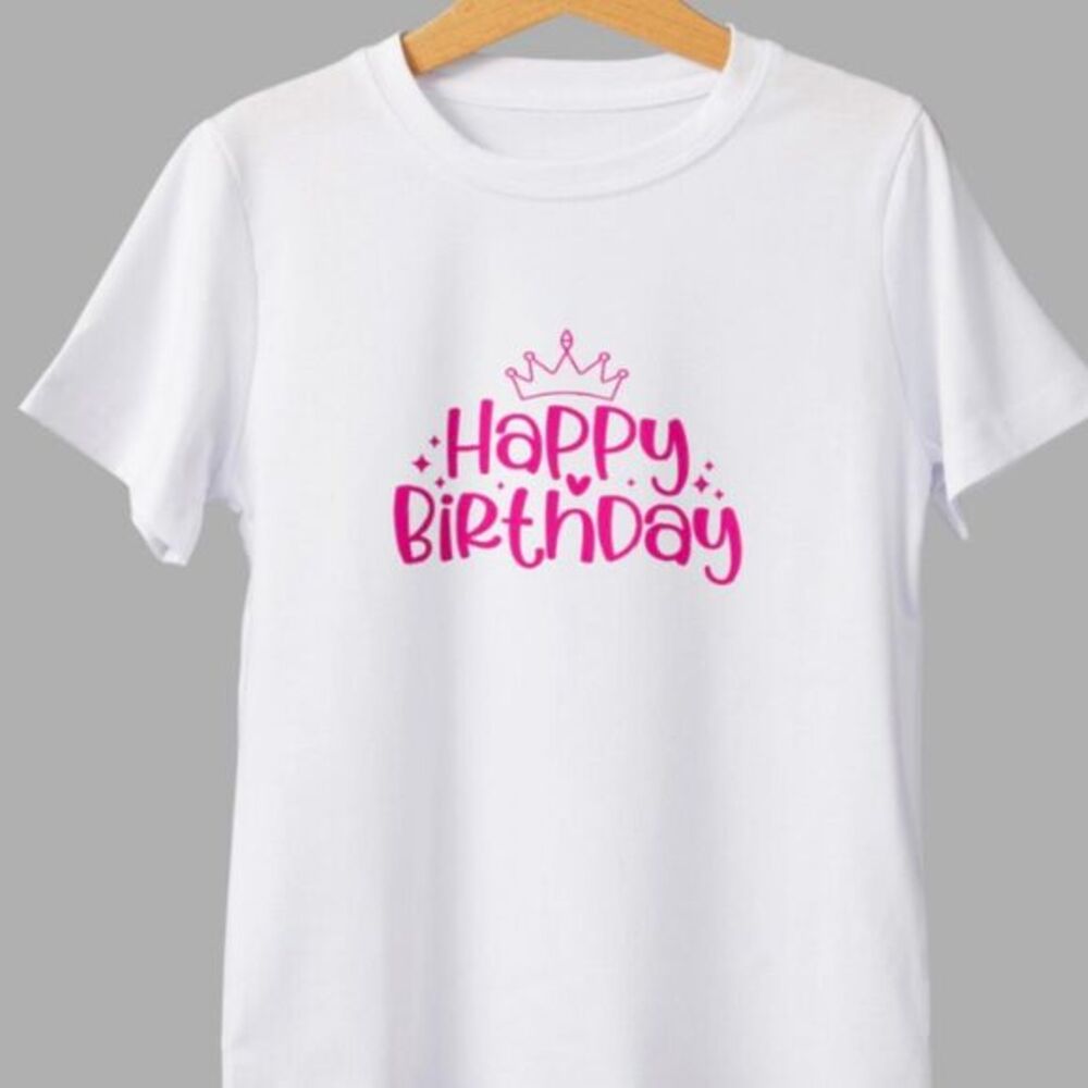 “You pick size” happy birthday shirt